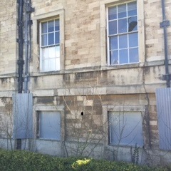 Damaged Windows at Hickleton Hall